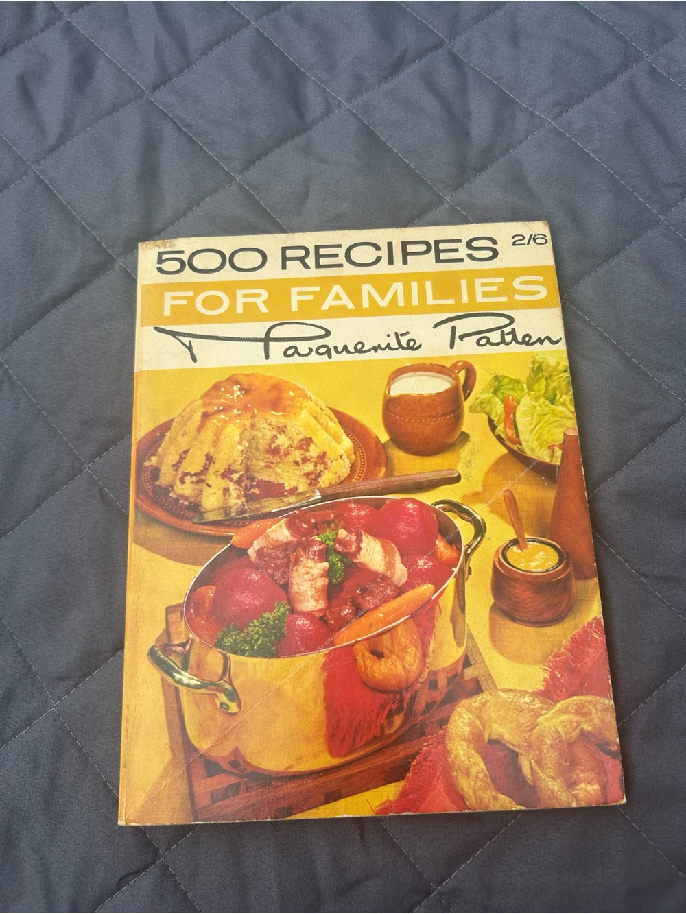 Recipes for Families by the renowned cookery writer Marguerite Patten Vintage